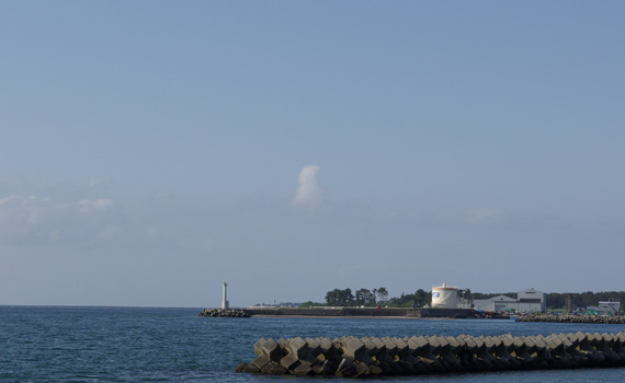 帽子みたいな雲